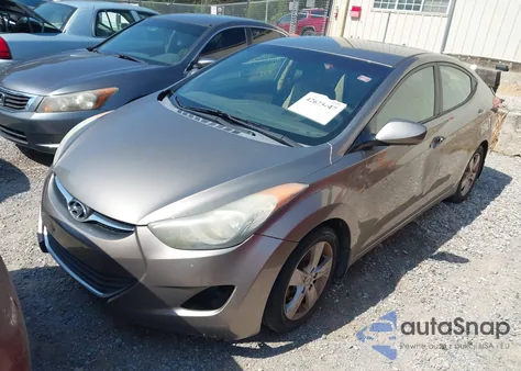 2013 Hyundai Elantra Gls z USA, uszkodzony, nr VIN 5NPDH4AE3DH342417